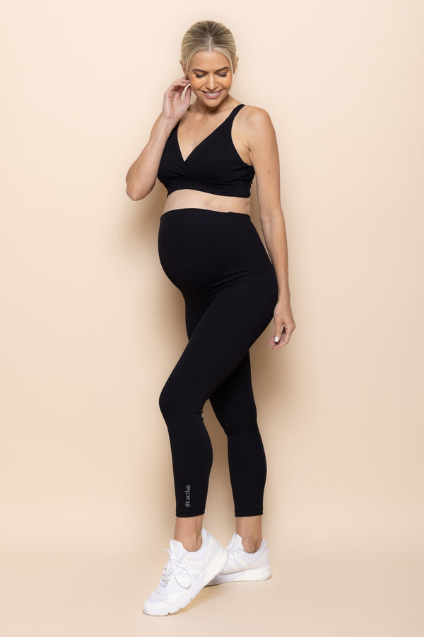 Buy SHAPERX Maternity Work Pants Over The Belly Skinny Office Dress Leggings  Maternity Clothes for Pregnant Women Pack of 2 (2 to 6 Months) Black at  Amazon.in